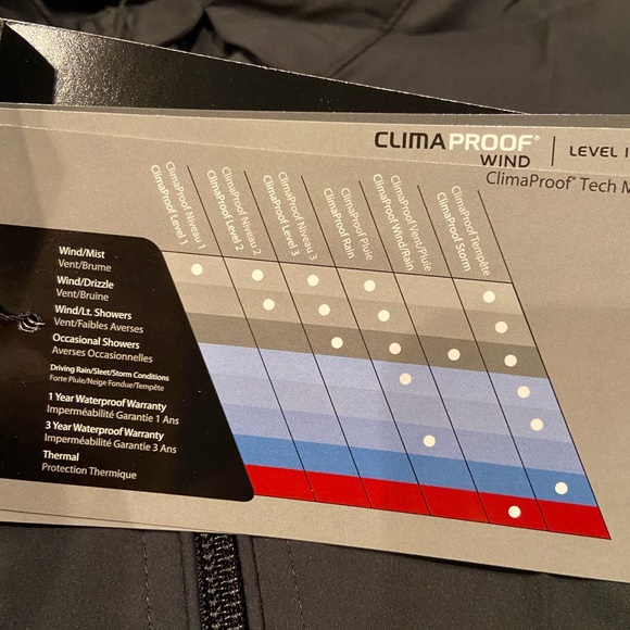 NWT ADIDAS men’s climaproof windbreaker jacket med - Picture 9 of 14